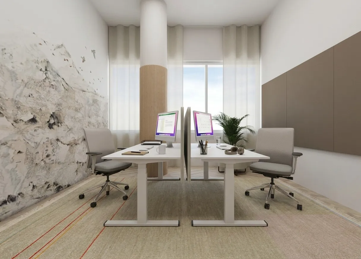 2er-Büro B, space for company Düsseldorf